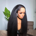 13*4 Kinky Straight wig