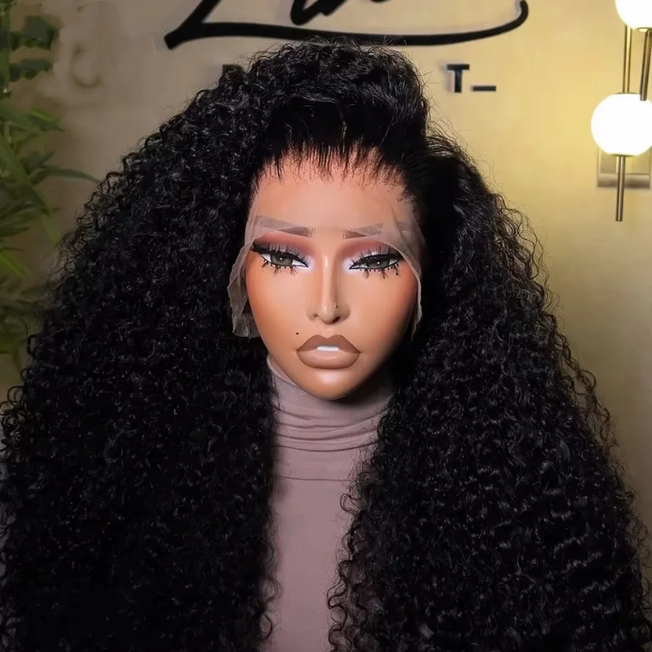 13*4 Kinky Straight wig